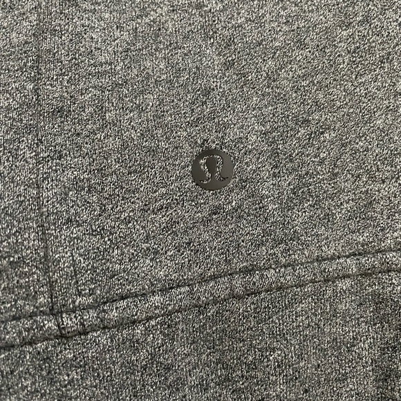 Lululemon Back To It Wrap Heathered Speckled Charcoal Black Jacket Size 4 - Picture 11 of 13